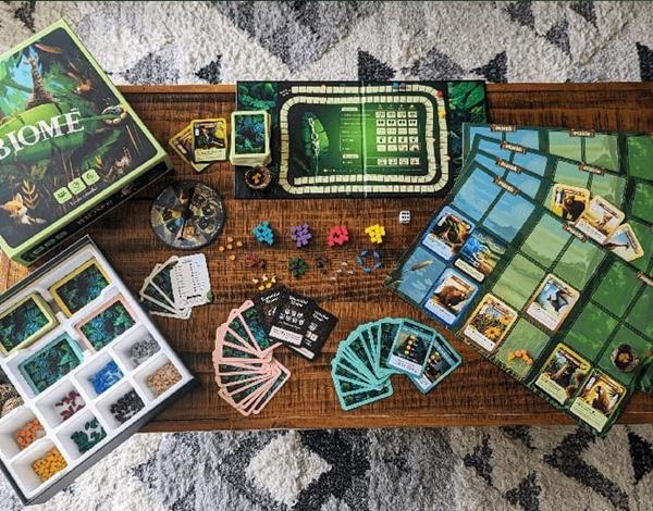 Matériel du jeu Biome