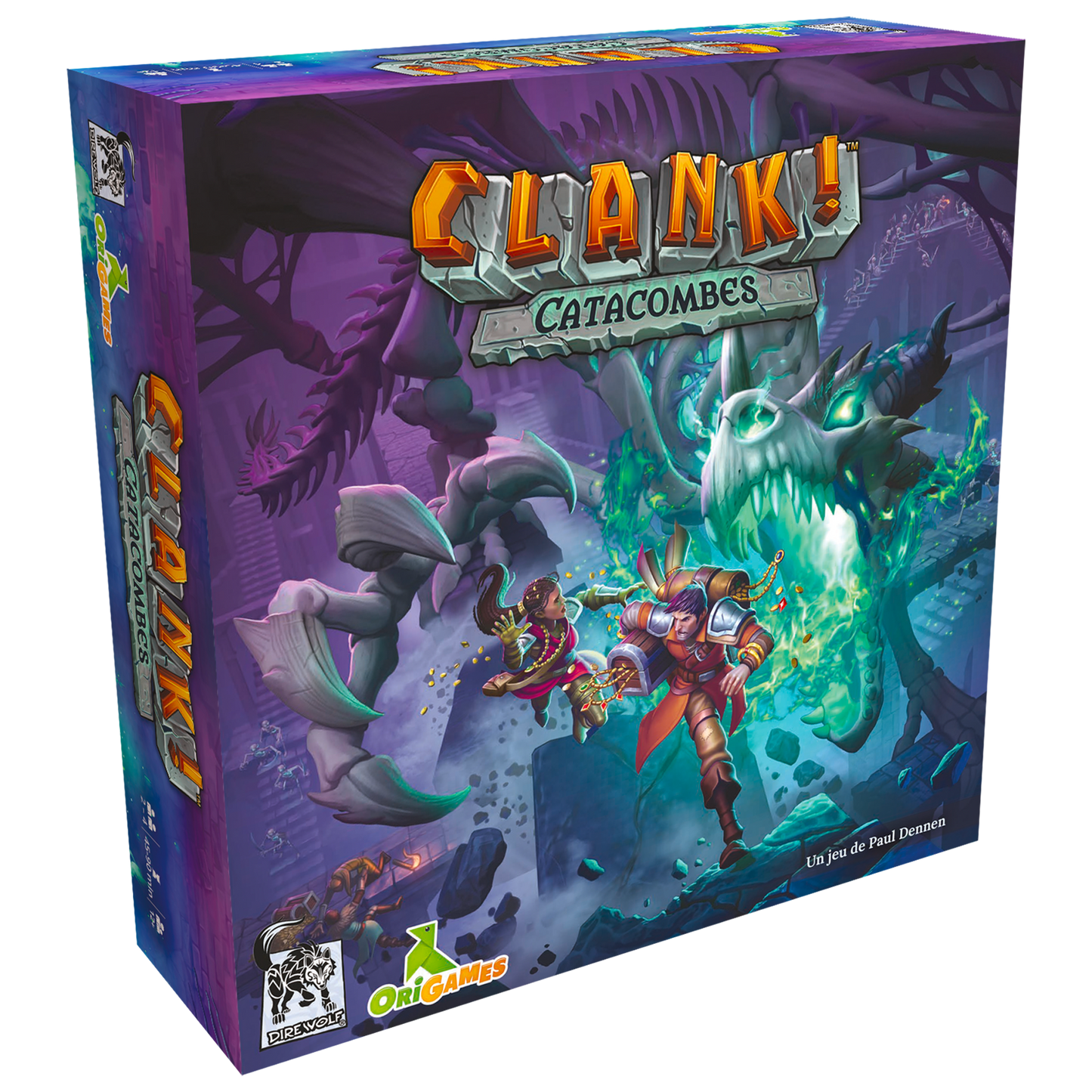 Boîte du je Clank! Catacombes en Français