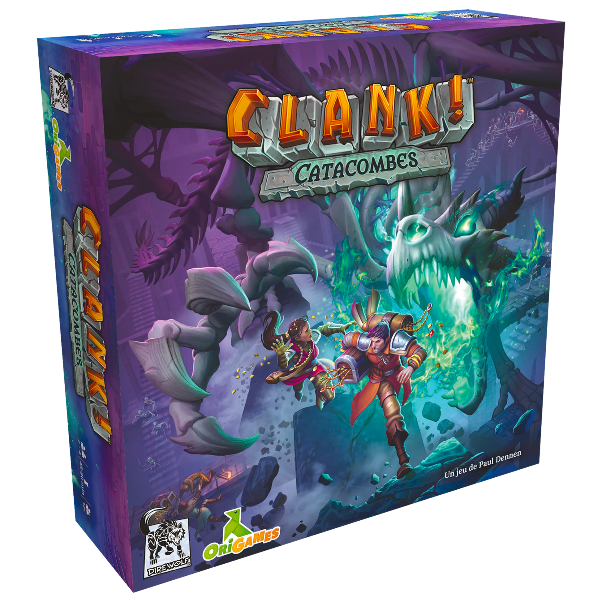Boîte du je Clank! Catacombes en Français