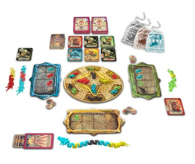 Matériel du jeu Coatl