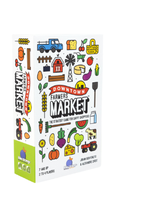 Boîte du jeu Downtown farmers market