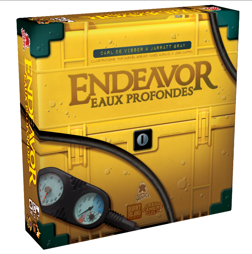 Boîte du jeu Endeavor eaux profondes en français