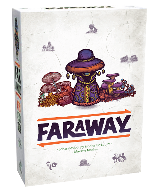 Boite du jeu Faraway en Farnçais