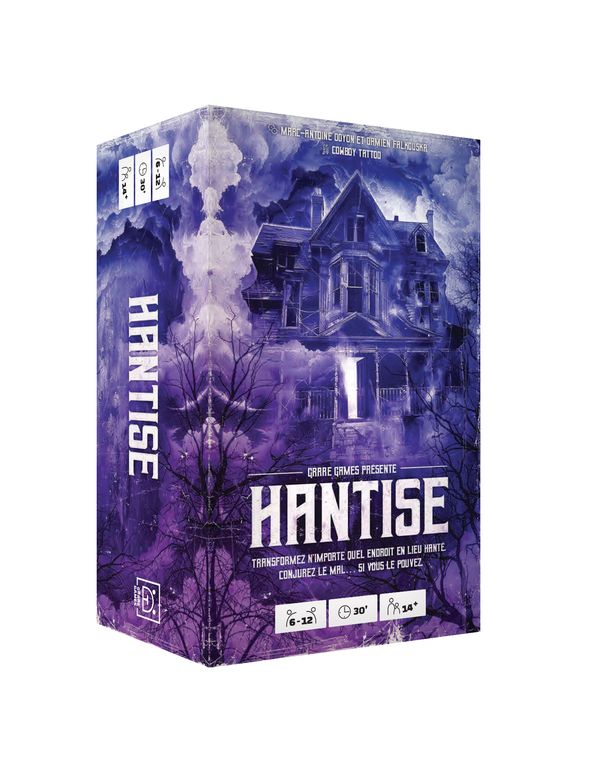 Boîte du jeu Hantise en français