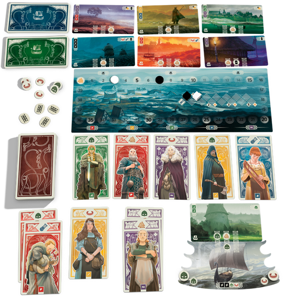 Matériel du jeu Knarr