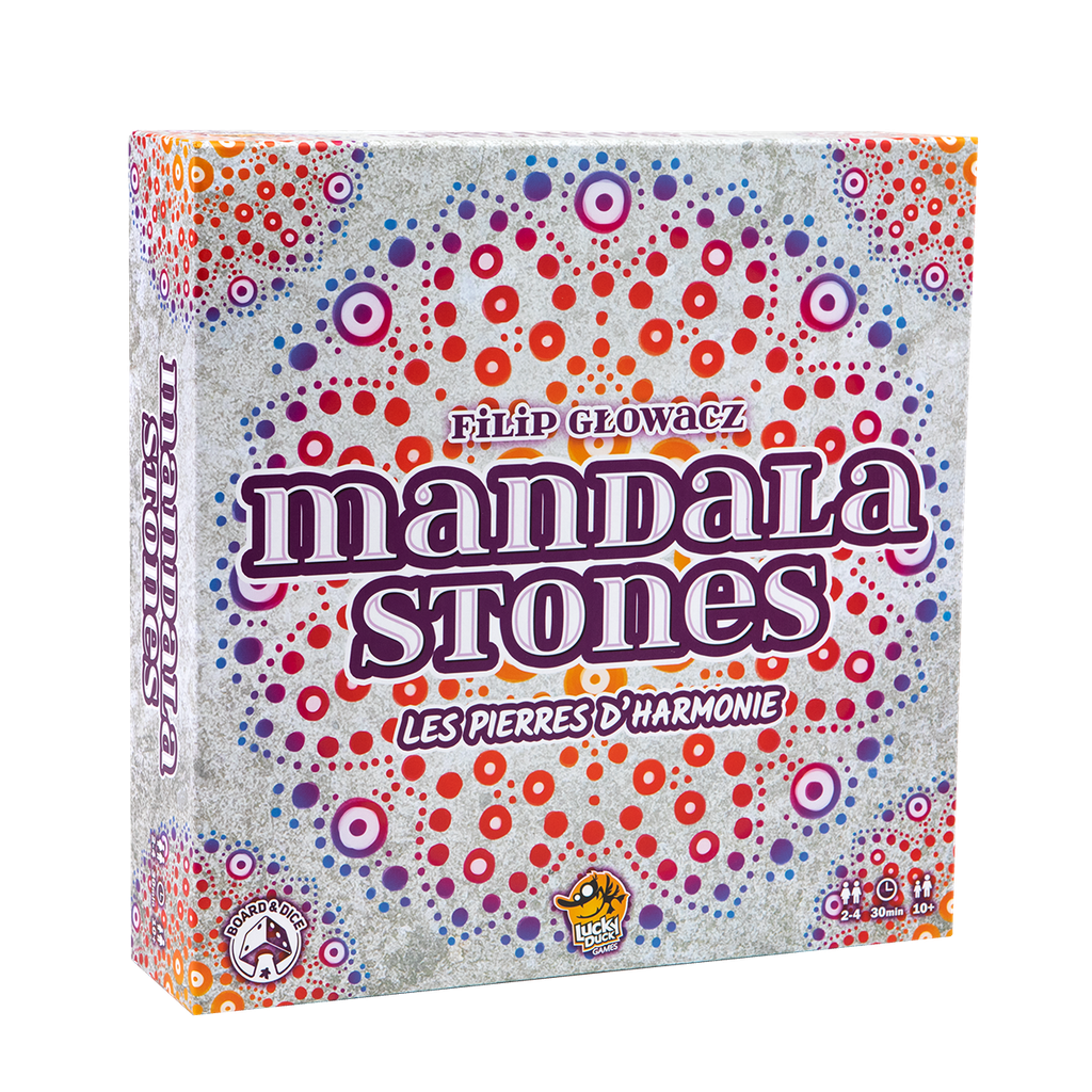 Boîte du jeu Mandala Stones en Français