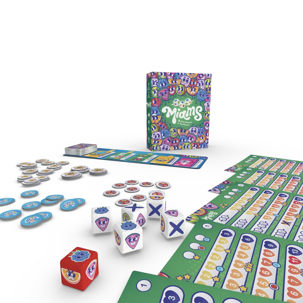 Matériel du jeu Miams