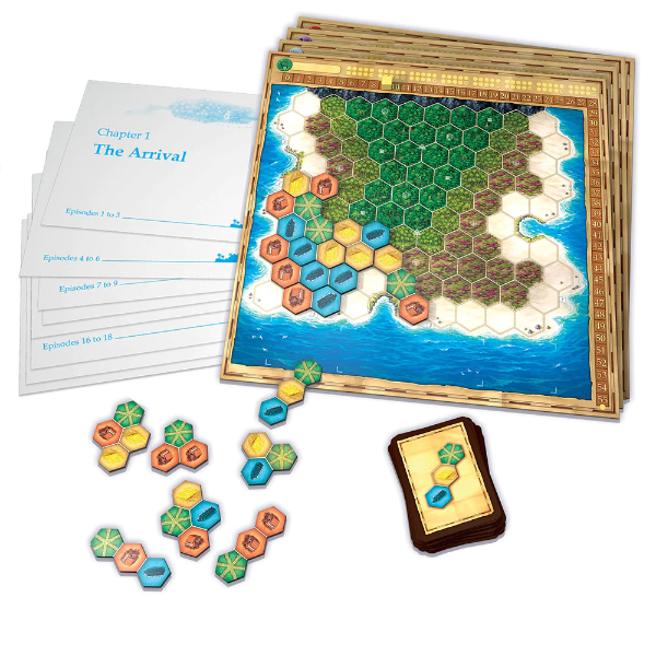 matériel du jeu My island en français