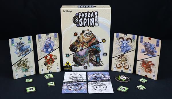 Matériel du jeu Panda Spin