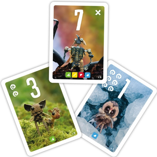 Cartes du jeu pixies