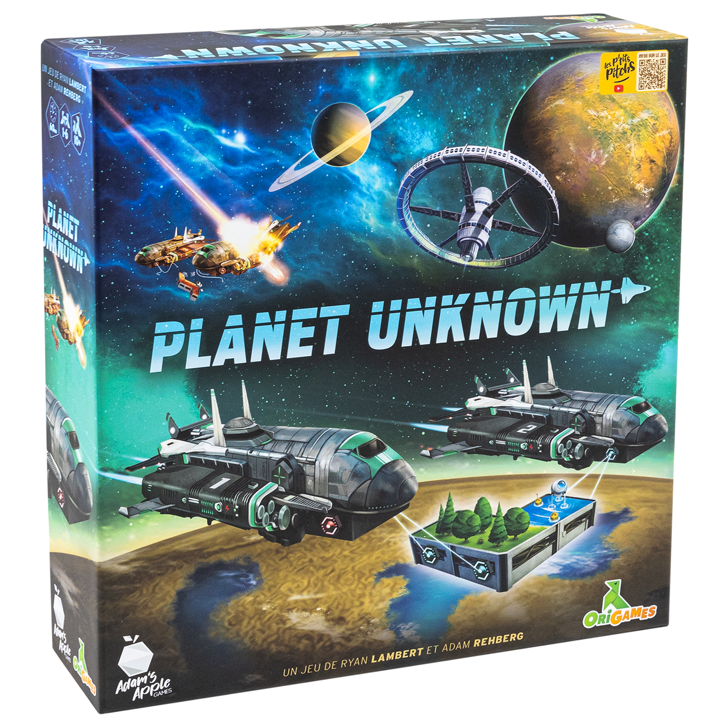 Boîte du jeu Planet Unknown en français