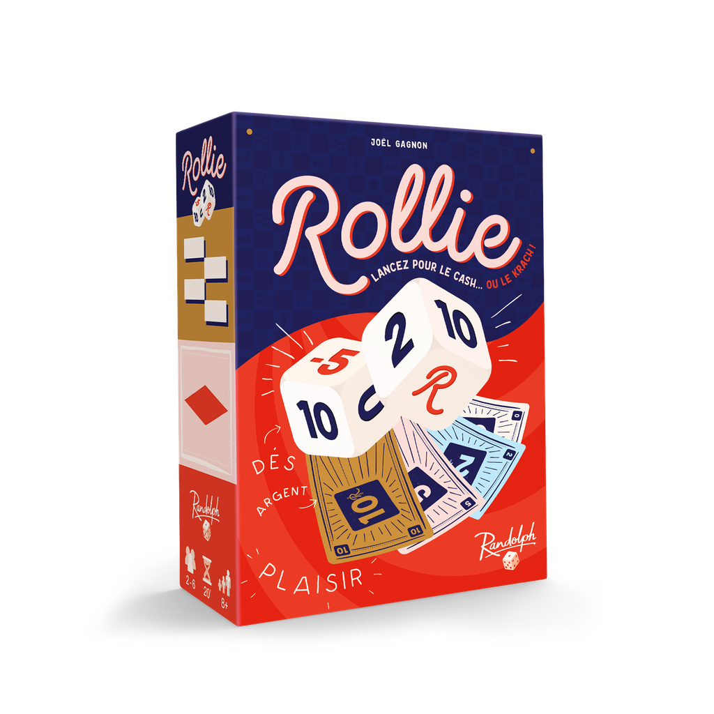 Boîte du jeu Rollie en français