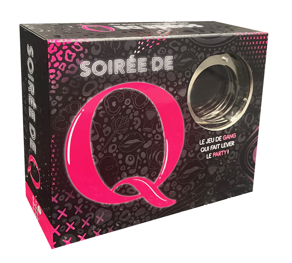 Boîte du jeu soirée de Q en Français