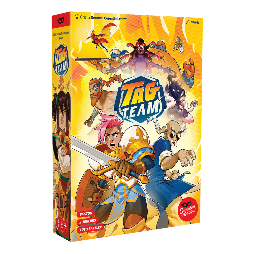 Boite du jeu tag team en francais