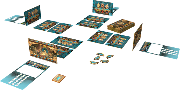 Matériel du jeu Temple Code en Français