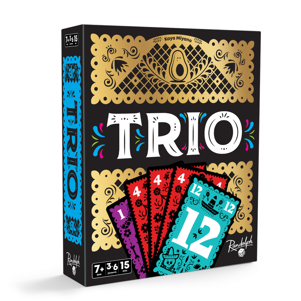 Boîte du jeu de société Trio