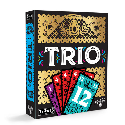 Boîte du jeu de société Trio