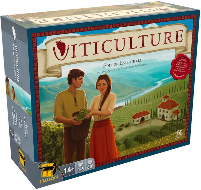 Boîte du jeu Viticulture