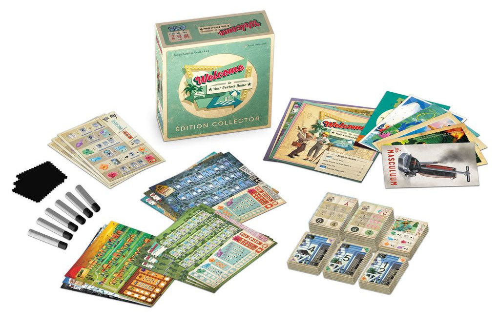 Matériel du jeu Welcome To édition collection