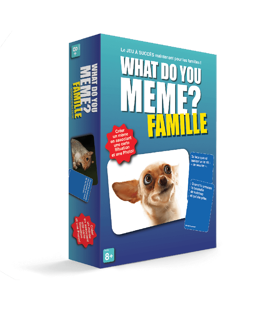 Boîte du jeu What do you meme? famille en Français