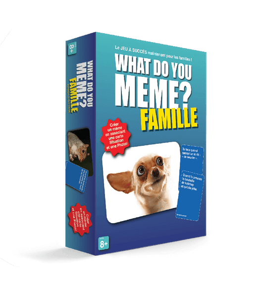 Boîte du jeu What do you meme? famille en Français
