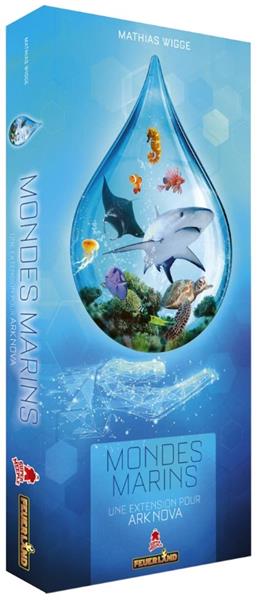 Boîte de l'extension monde marin pour le jeu Ark Nova