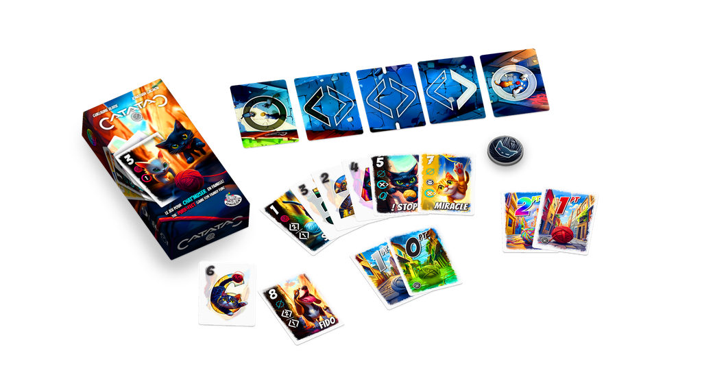 Matériel du jeu CatataC