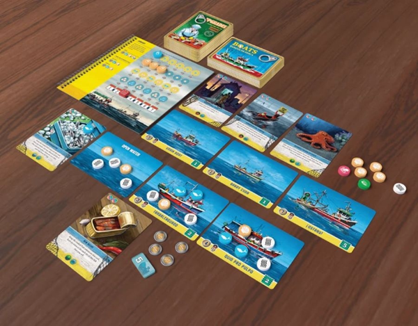 matériel du jeu conservas