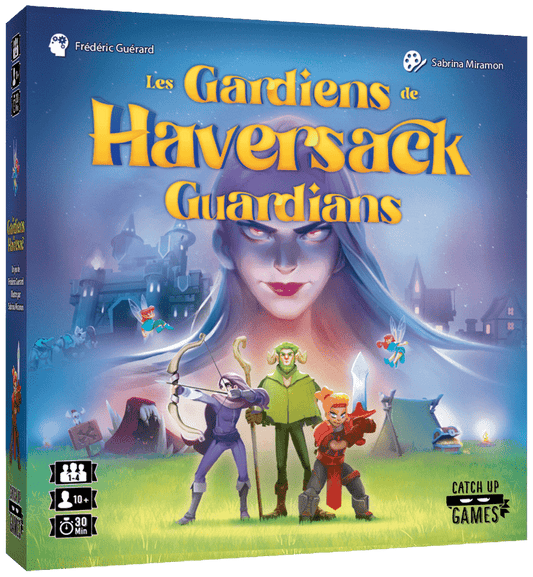Bopite du jeu les guardiens de Haversack en français et en anglais