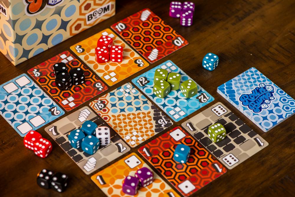 Matériel du jeu Roll'n Bump