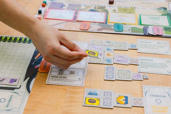 matériel du jeu stamp swap
