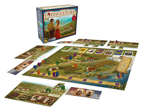 Matériel du jeu Viticulture
