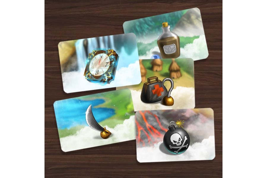 Cartes du jeu Archipirata