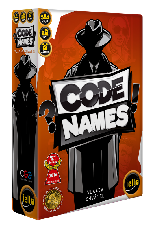 Boîte du jeu codenames en Français