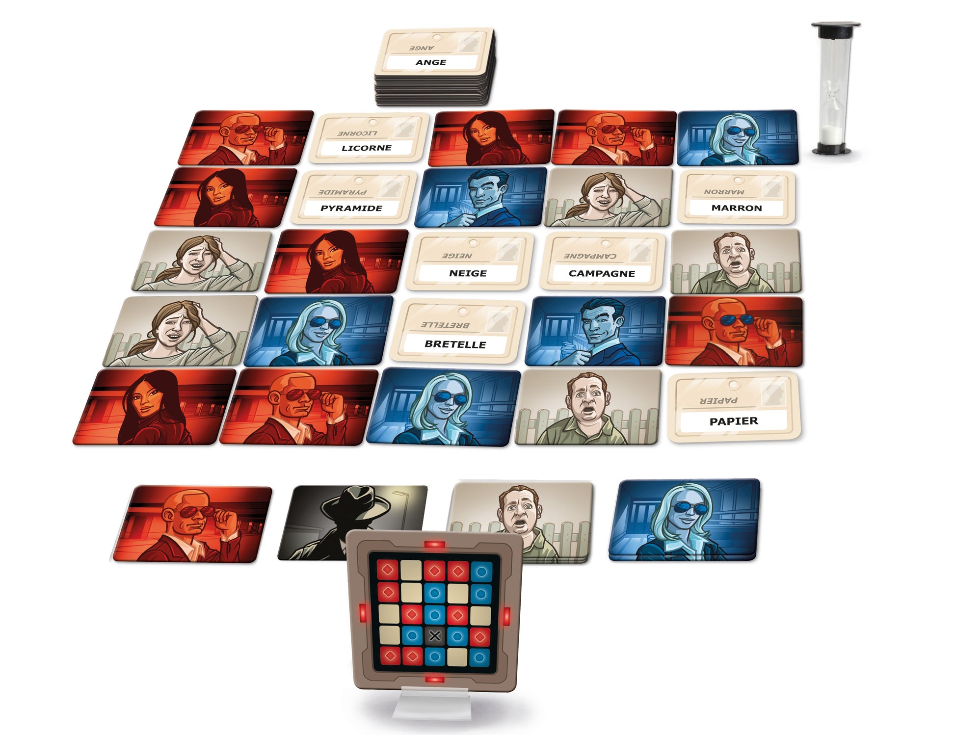 Matériel du jeu Codenames en Français