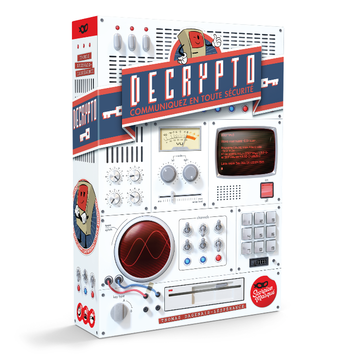 Boite du jeu Decrypto en français