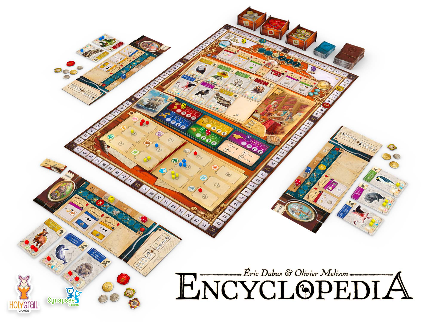 Matériel pour le jeu Encyclopédia
