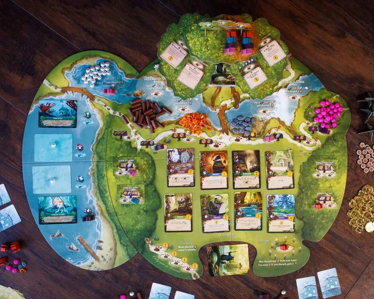 Matériel de l'extension Pearlbrook du Jeu Everdell