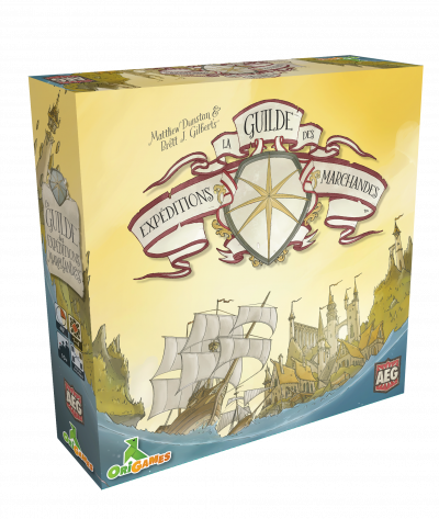 Boîte du jeu La guilde des expéditions marchandes en Français