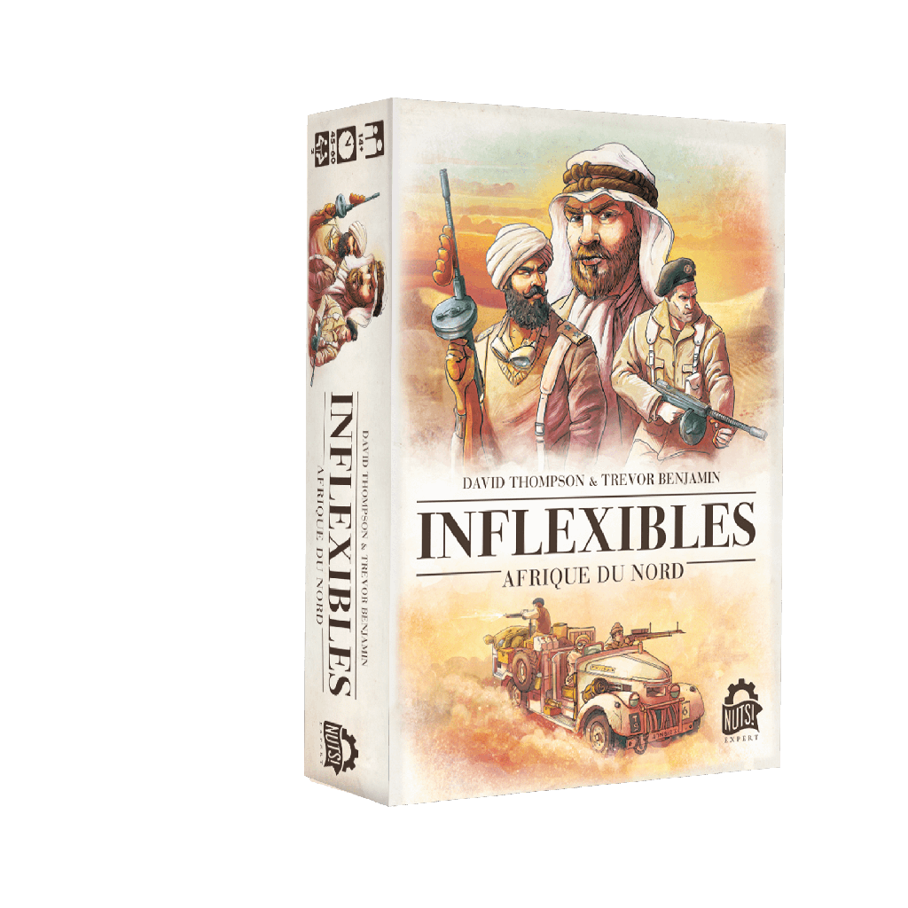 Boîte du jeu Inflexibles Afrique du Nord en Français
