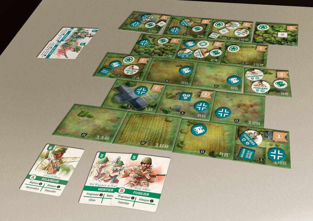 Matériel du jeu Inflexible Normandie