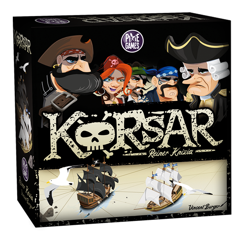 Boîte du jeu Korsar en Français