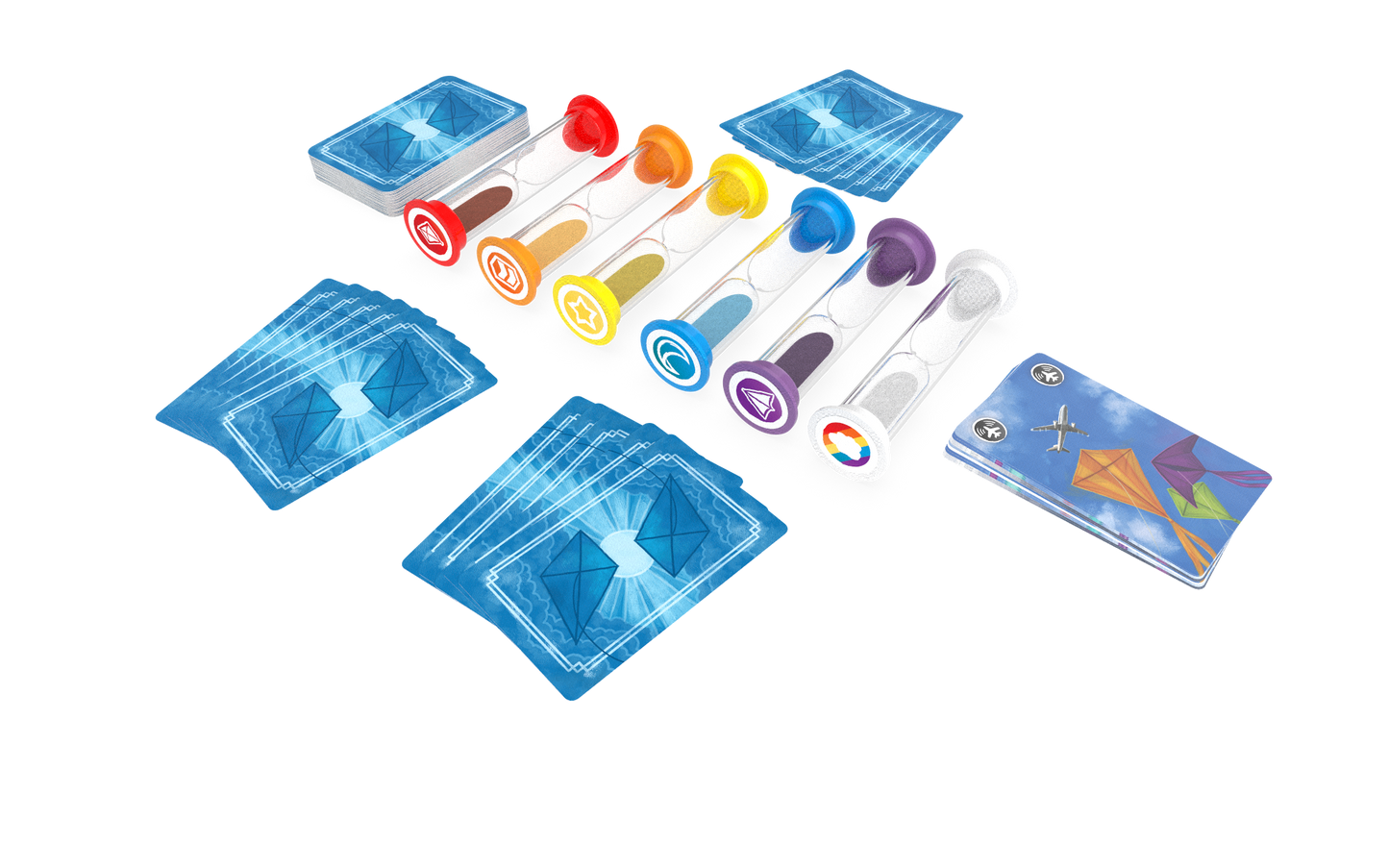 Matériel du jeu Kites