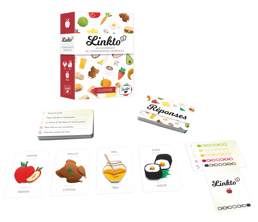 Matériel du jeu Linkto cuisine