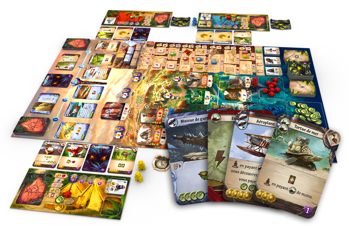 Matériel du jeu Les ruines perdues de Narak
