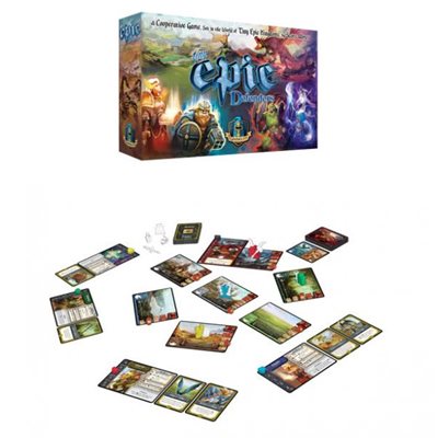 Matériel du jeu Tiny Epic Defenders