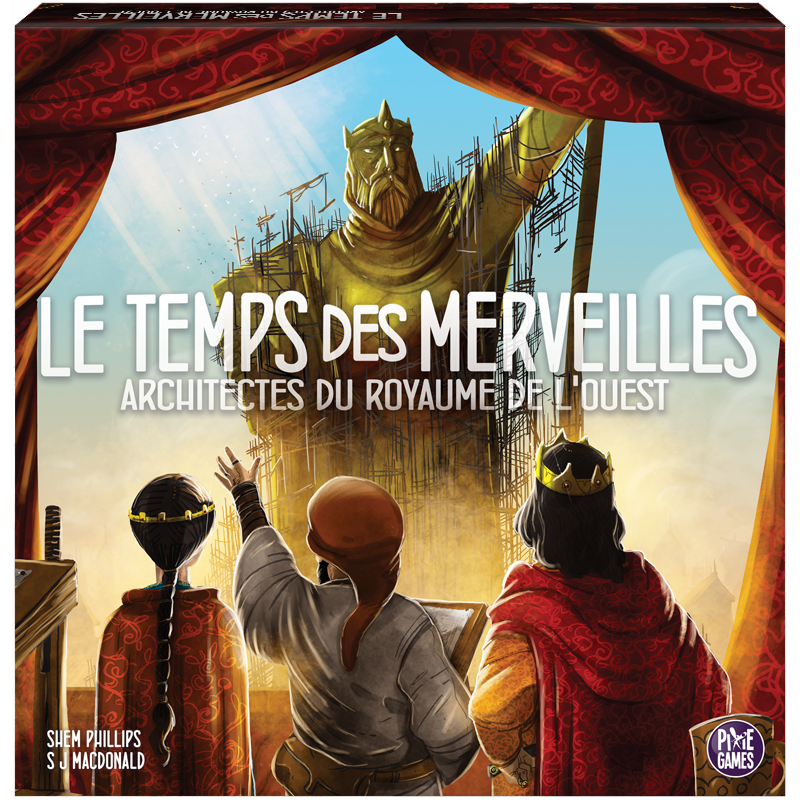 Boite de l'extension le temps des merveilles pour le jeu architectes des royaumes de l'ouest