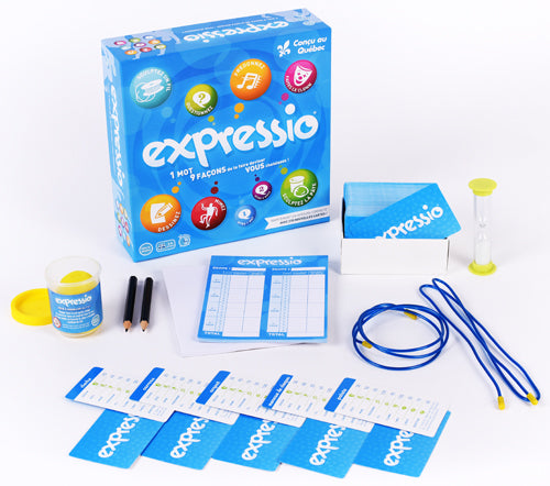 Matériel pour le jeu Expressio