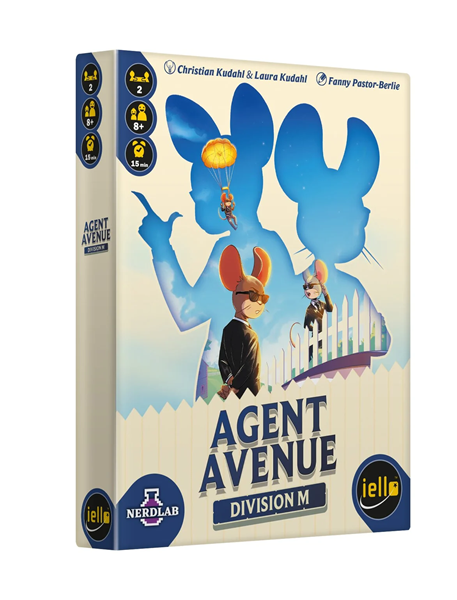Boîte de l'extension Division M pour le jeu Agent Avenue