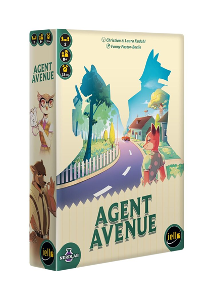 Boîte du jeu Agent avenue en français